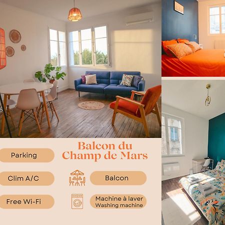 Balcon Du Champ De Mars - #Parking #Air Conditioner #Clim Angoulême Exteriör bild