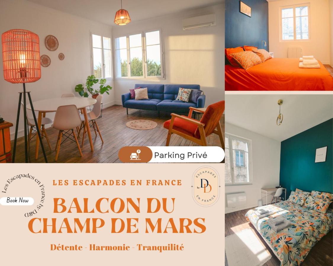 Balcon Du Champ De Mars - #Parking #Air Conditioner #Clim Angoulême Exteriör bild